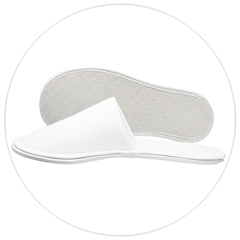 Kadife Çift Kat Çift Taban Nakışlı Terlik