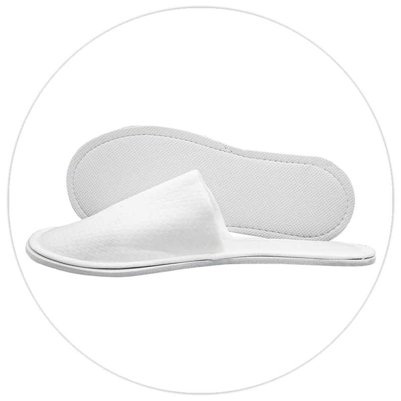 Petek Havlu Çift Kat Çift Tabanlı Terlik