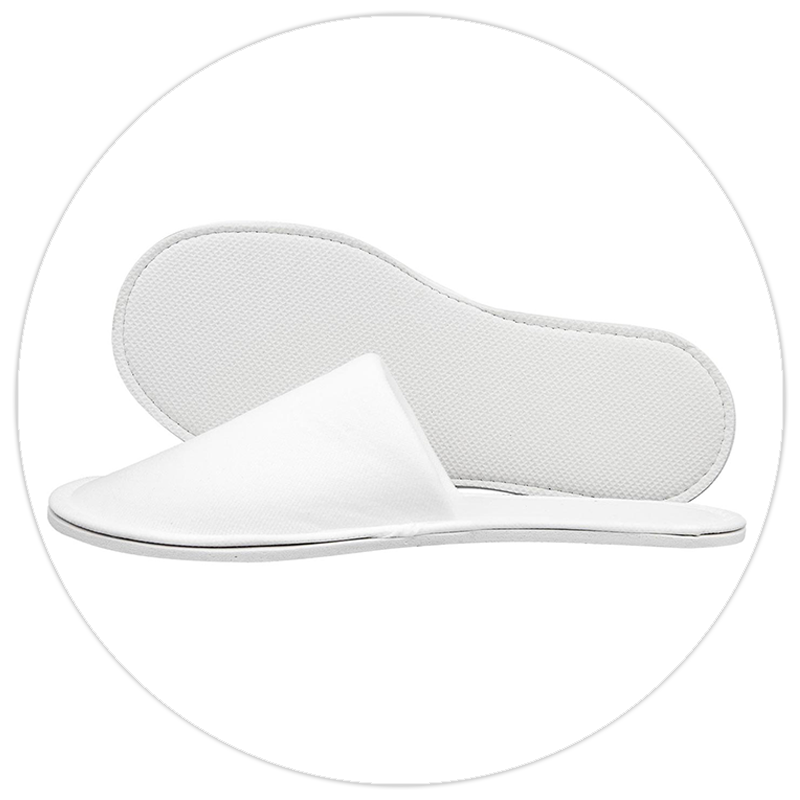 Polyester Çift Kat Çift Taban Terlik